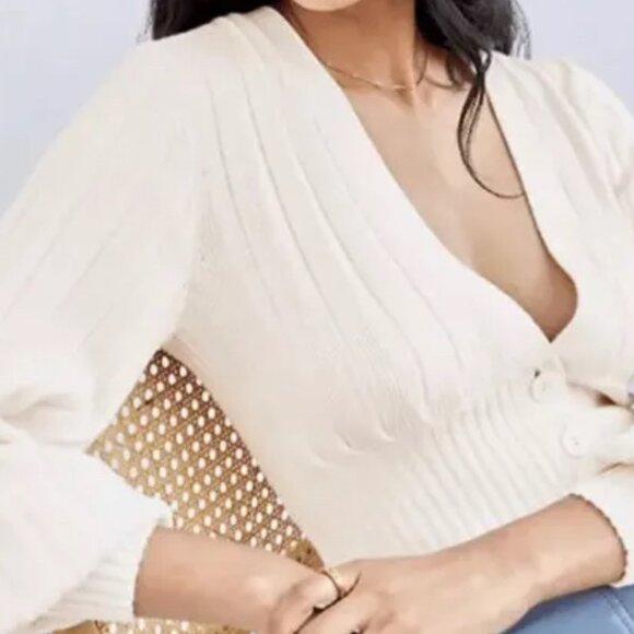 Wilfred Sweaters - ARITZIA WILFRED Thais Cardigan in Ivory  XXS